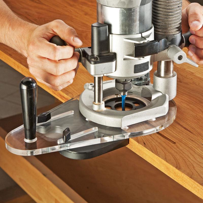Универсальная опорная пластина фрезерного станка Carpenter Locator для Bosch DeWalt