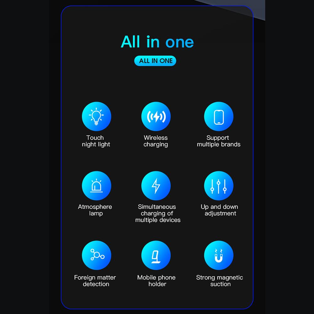 Беспроводное зарядное устройство Зарядная станция 3 в 1 для Apple Watch Air Pods iPhone 15 14 13