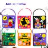 Pumpkin Bag DIY Halloween Candy Bag Trick Or Treat Pumpkin Handbag  Kindergarten