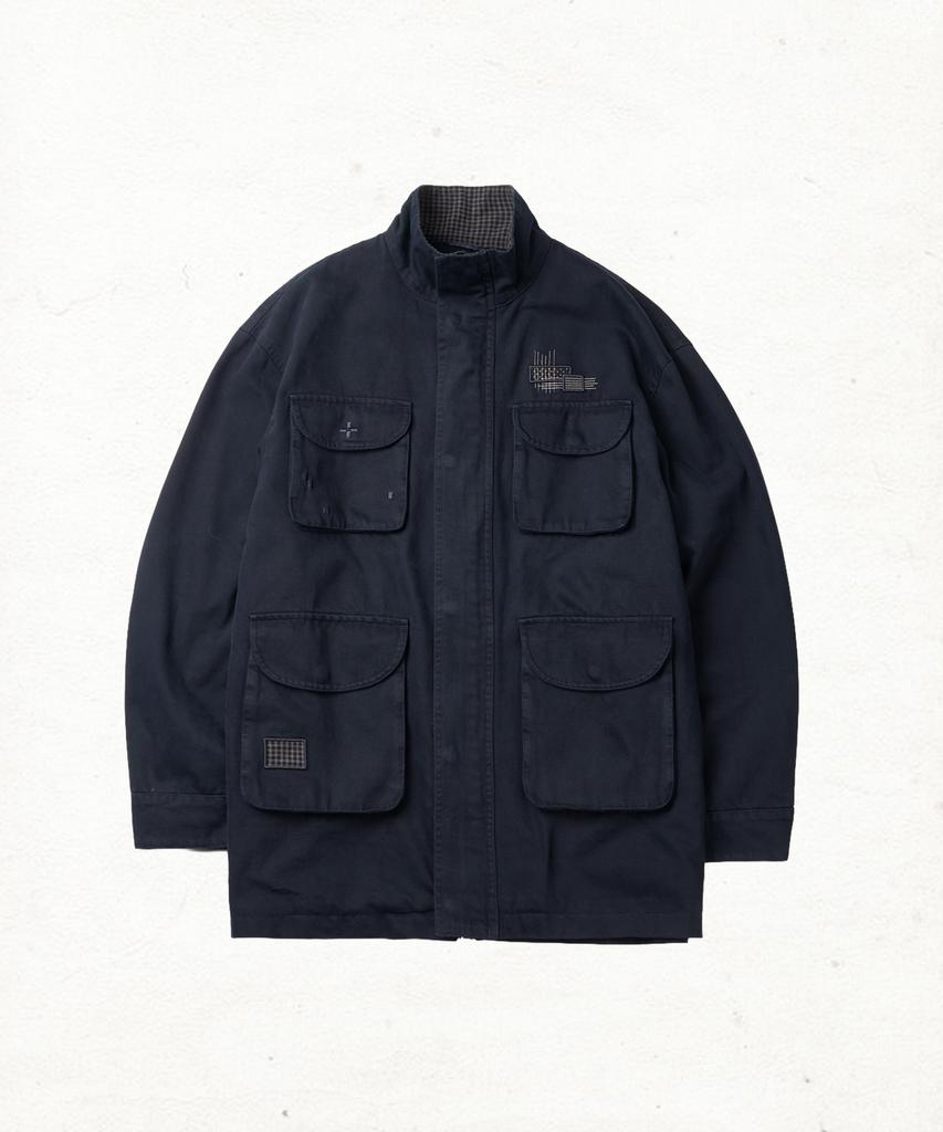 DANDEL Dd Darning Stitch Field Jacket (Navy)