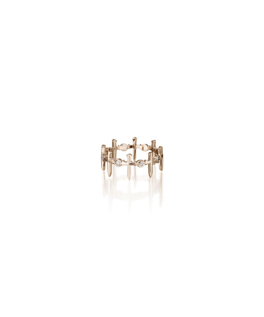 Trencadism Alexander Ring 18K Gold Diamond Ring Alexander Ring Axr8Rpvp