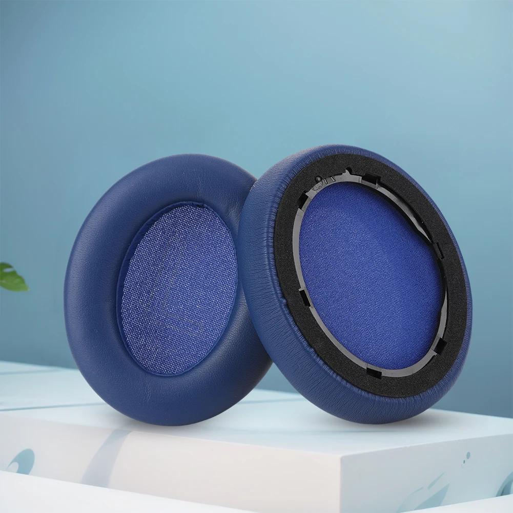 Амбушюры Сменные амбушюры Пена с эффектом памяти Амбушюры для наушников Кожаные накладки на чашки наушников Чехол для Anker Soundcore Life 2 Q20 Q20+ Q20I Q20BT