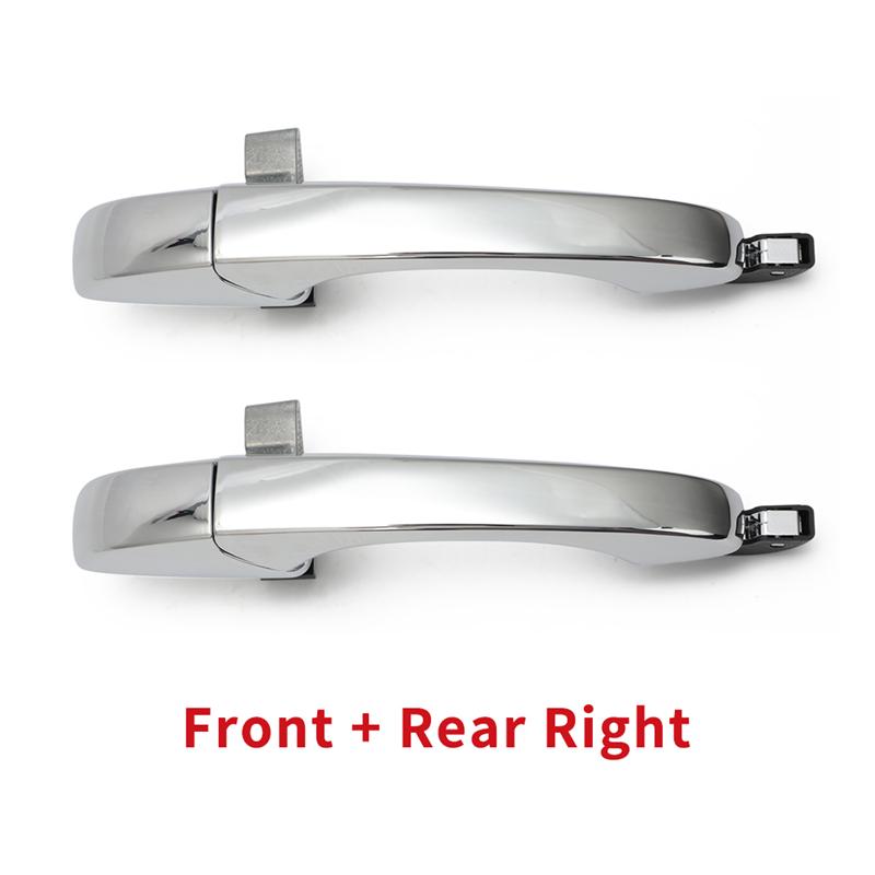 Для Chrysler 300C, передняя дверь автомобиля, задняя дверь, внешняя ручка, хромированная 2005-2010 2009 Dodge Magnum 2005 2006 2007 2008 Charge