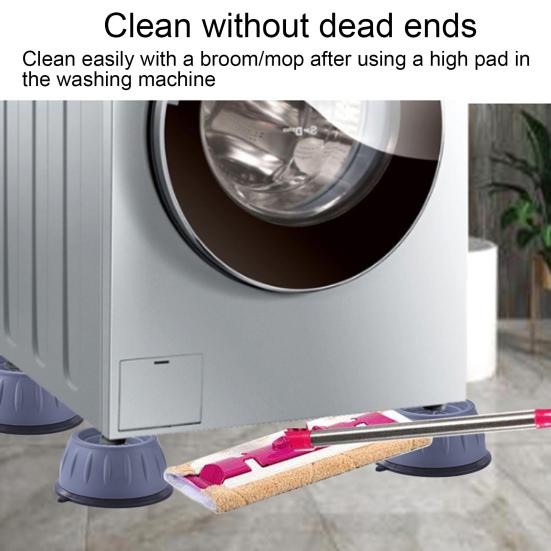 Подушечки для ног стиральной машины, антивибрационные, шумоподавляющие подушечки, повышающие демпфирование мебели, демпфирующая подушка для стиральной машины, сушилки, холодильника