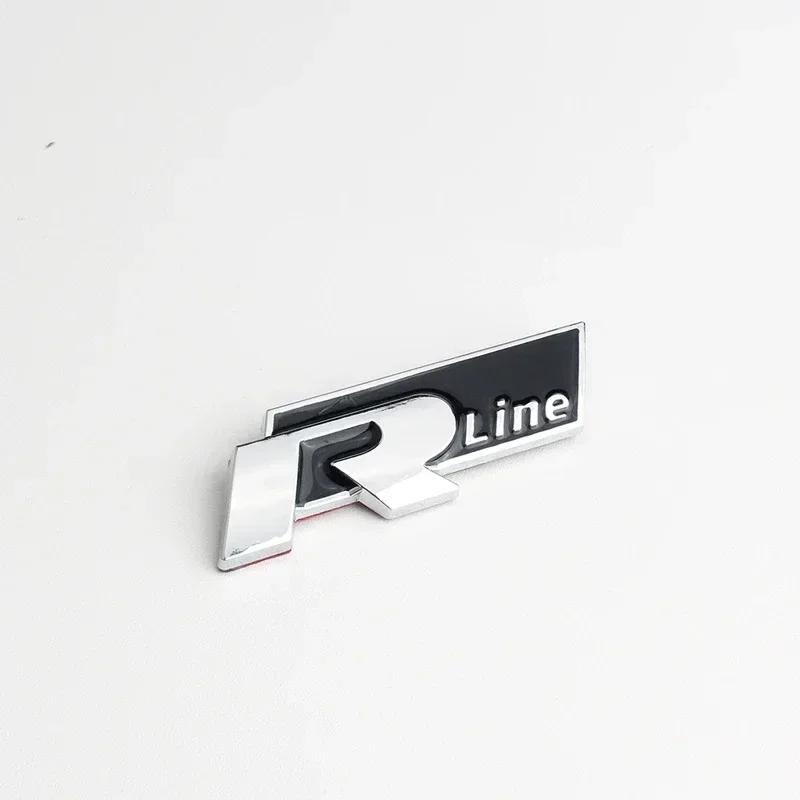 RUNTB1 VW 2026 Hot Car Front Grille Emblem for Volkswagen Rline Polo Passat B5 B7 Golf 3 4 5 Jetta Touareg Beetle Tail Trunk Fender Bad