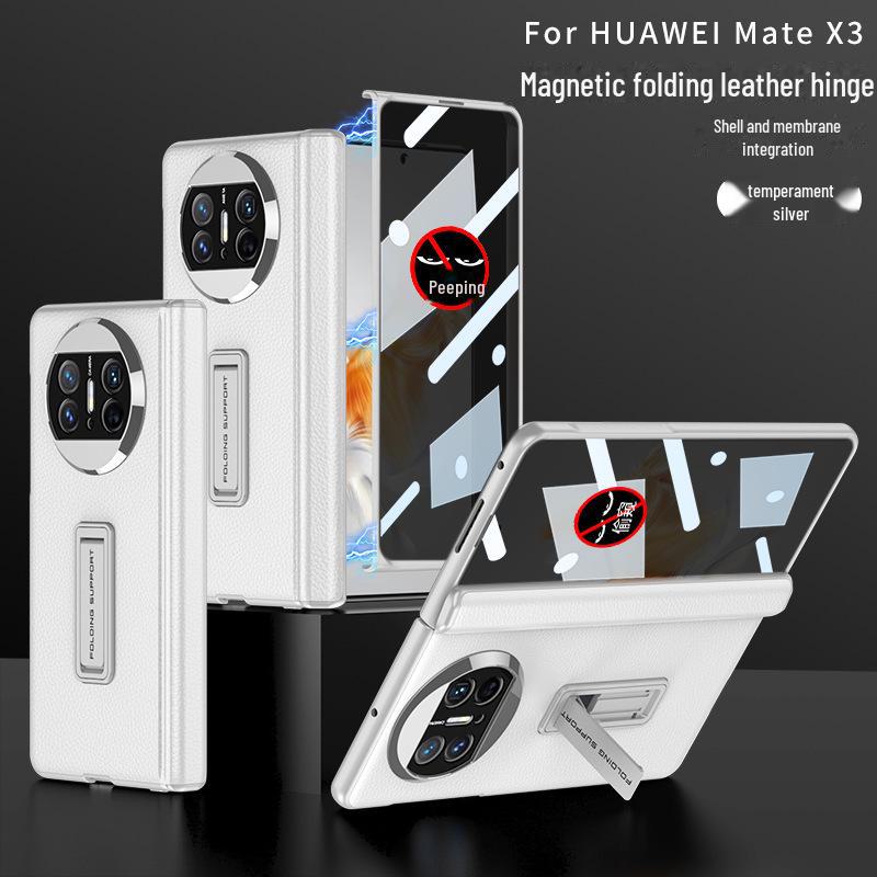 Чехол для Huawei Mate X3 Full-Cover Folding Screen из кожи для телефона — защита от писков и падений