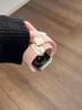 Эластичный плетеный ремешок для Apple Watch с рисунком таксы для осени/зимы, Совместим с iWatch 11 и Apple Watch SE.