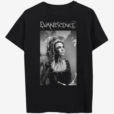 Evanescence Эми Ли Парень черная футболка с коротким рукавом S до 5XL 1F863 Унисекс футболка