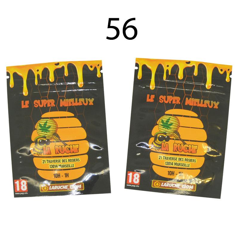 10 шт. самозапечатывающиеся пакеты, закрывающиеся маленькие конфеты, брелки, капсулы, упаковочные пакеты на молнии