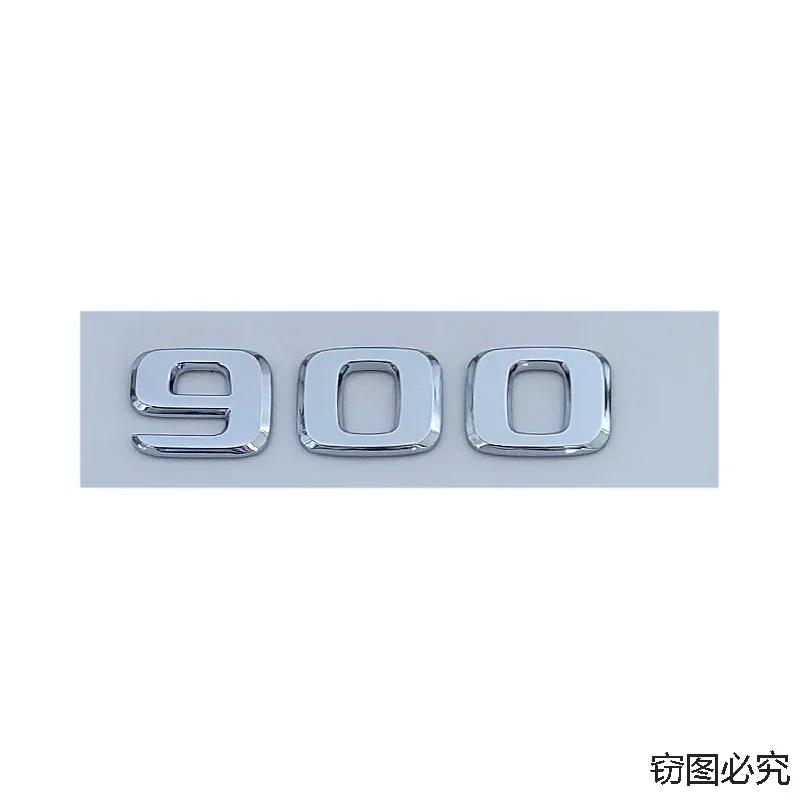 ABS Car Body Side Letters Badge Tail Trunk Sticker for Mercedes Benz G700 G800 G900 900 800 700 Emblem W210 W213 W204 W251 W111