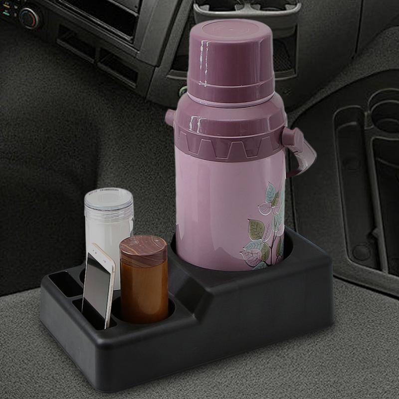 Car Cup Holder Expander Stable Design Cup Holders Convenient Car Accessory For Water Bottles Mugs Cell Phones Rechargeable