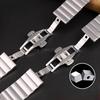 Для часов Swatch Ремешок из нержавеющей стали Вогнутый вогнутый интерфейс Складная застежка Коррозионностойкий Высокопрочный Полированная поверхность