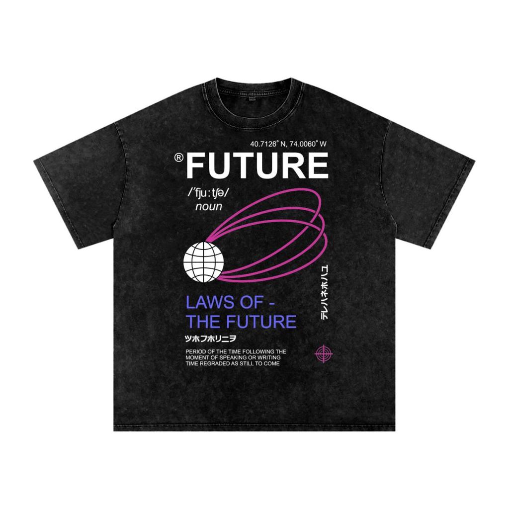 Future | Snow Washed Oversized Cotton T-Shirt and kids shirt