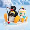POP MART Baby Molly PINGU Fishing Time Pop Mart Gacha Gacha Blind Box Figure Пластиковая модель Премиум-игрушка ПВХ Мягкий винил Оригинальный персонаж День рождения