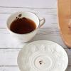 Wedgwood Радостный Праздничный Малиновый Чайный Набор (Чашка и Блюдце)