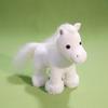 Fluffy Fine Horse Plush Toy PP Cotton Long Hair Horse Stuffed Doll  New Year