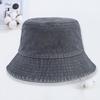 Washed Bucket Hat Men and Women Retro Summer Versatile Face Small Sunshade Bucket Hat Basin Hat Tide