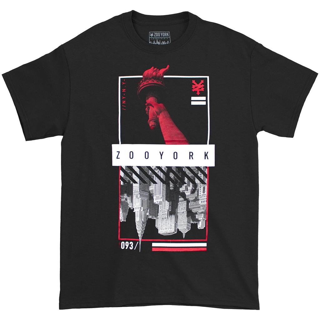 Men's Zoo York Statue Of Liberty T-shirt Medium Black