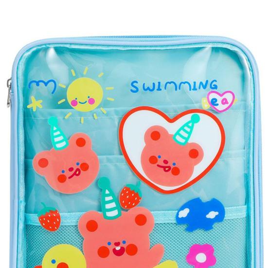 9,7-11-дюймовая сумка для планшета, мультяшный узор, износостойкая, водонепроницаемая, застежка-молния, защита от падений, прозрачная сумка для хранения, мягкая мини-сумка для ноутбука для iPad для девочек