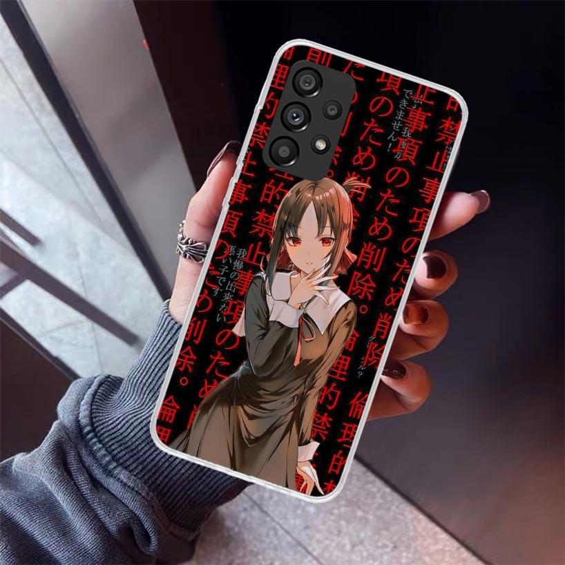 Kaguya Sama Shinomiya Phone Case For Samsung Galaxy A17 A57 A37 A16 A26 A36 A56 A15 A25 A35 A55 A14 A13 A54 A53 A34 A24 A33 A23