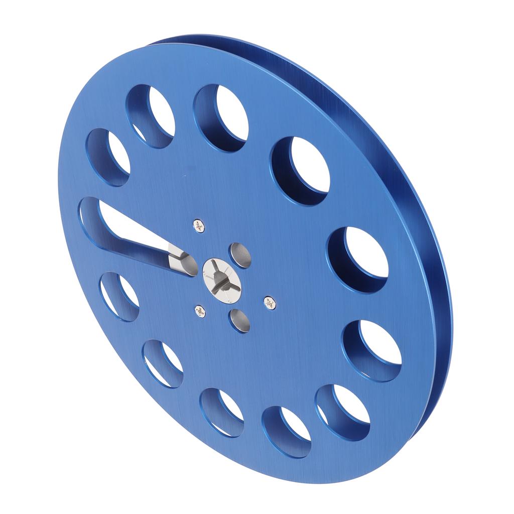 14 7 Inch Empty Tape Reel 11 Holes Universal Aluminum Alloy Open Reel Sound Tape Empty Reel Tape