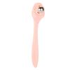 Portable Manual Eye Massager Stainless Steel Ball Roller Wrinkles Removing Lifting Pink