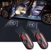 2Pcs Car LED Door HD Laser Projector Lights For Mercedes Benz W212 W205 AMG ML W166 W176 W177 W213 W246 GLB GLC GLA GLE1 GLS