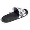 adidas Шлепанцы Adilette Comfort 'Логотипы по всей поверхности - Белый' FZ1751