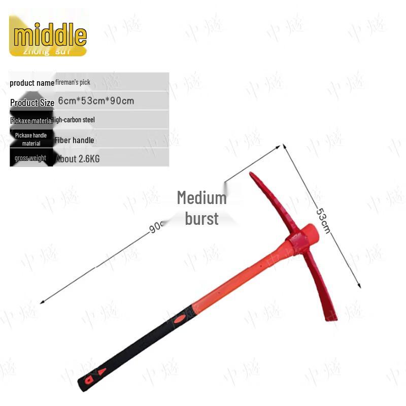 Multi-Purpose Fire & Rescue Pickaxe
