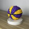 Sport DIY Mini Building Blocks: Soccer & Basketball Set Creative Assembled Toys, Ideal Gift for Sports Fans, Unique Room Decor