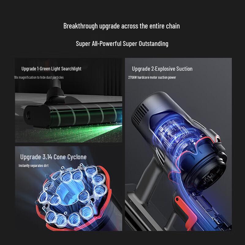 Deerma Беспроводной вертикальный пылесос T50