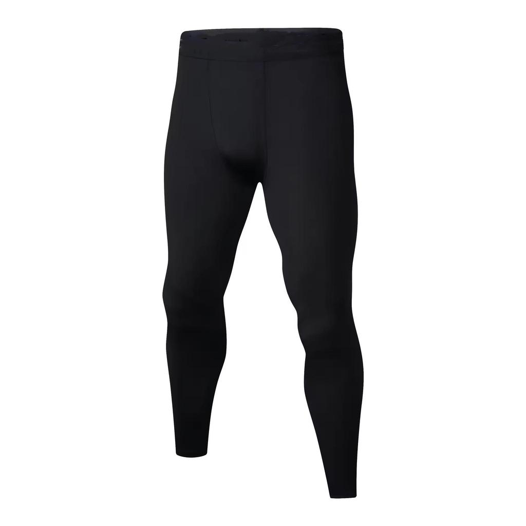 Men's Quick-Dry High Elastic Compression Basketball Leggings for Summer Fitness