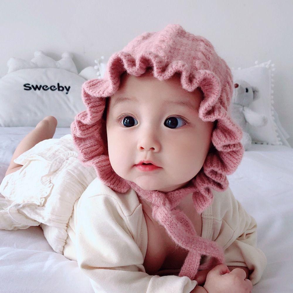 Ear Protection Infant Hat Autumn and Winter Knitted Hat Fashion Woolen Hat
