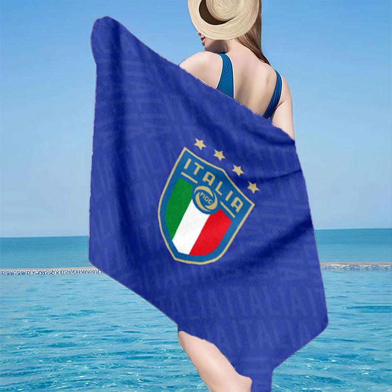 Ifk Goteborg Crest Beach Towel, Quick-drying, Easy to Care for, Use for Both Fitness and Beach Vacations,Sports Essential Fan Gift