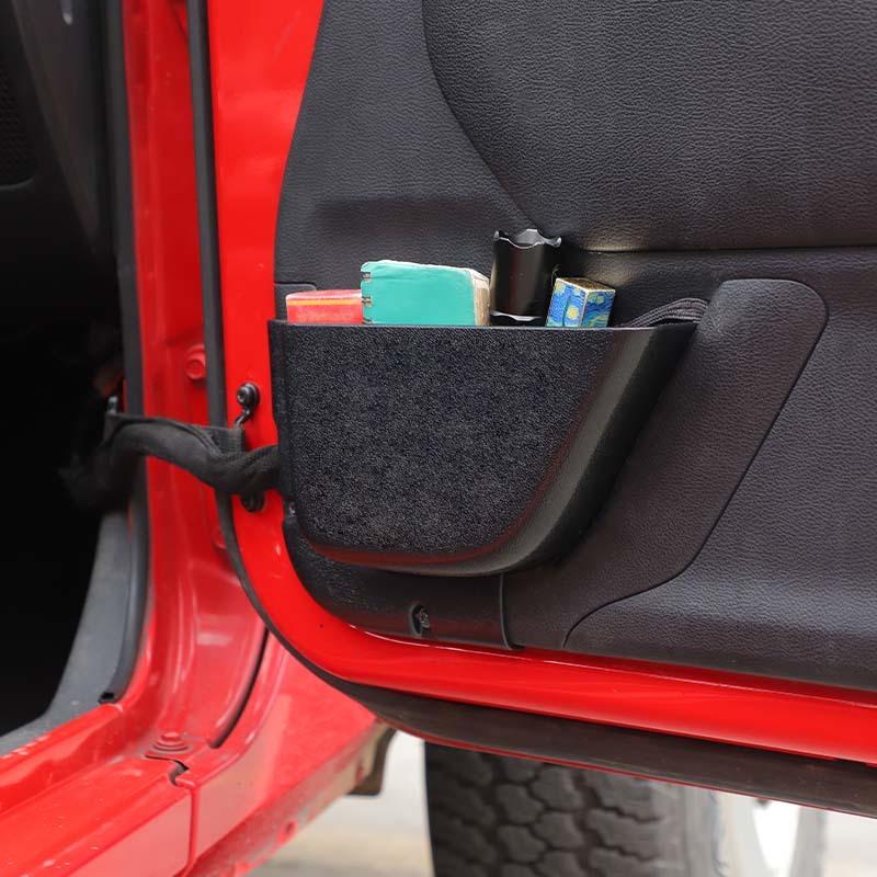 Автомобильные передние задние дверные сетчатые карманы Ящик для хранения Органайзер Контейнер Для Jeep Wrangler JK 2011-2017 Аксессуары для интерьера