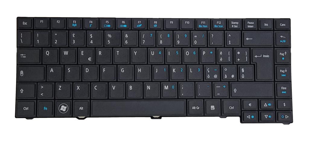 New Keyboard Acer Travelmate 4350 4750 6495 8473 P243-M P633 P643 Italian