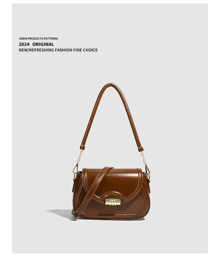2025 Trendy French Saddle Bag - Ретро-модный дизайн на плечо и подмышку