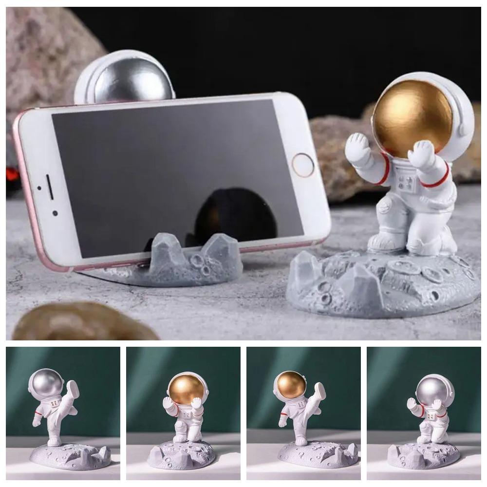 Astronauts Spaceman Mobile Phone Holder Spaceman Creative Cartoon Phone Stand  Boyfriend Gift
