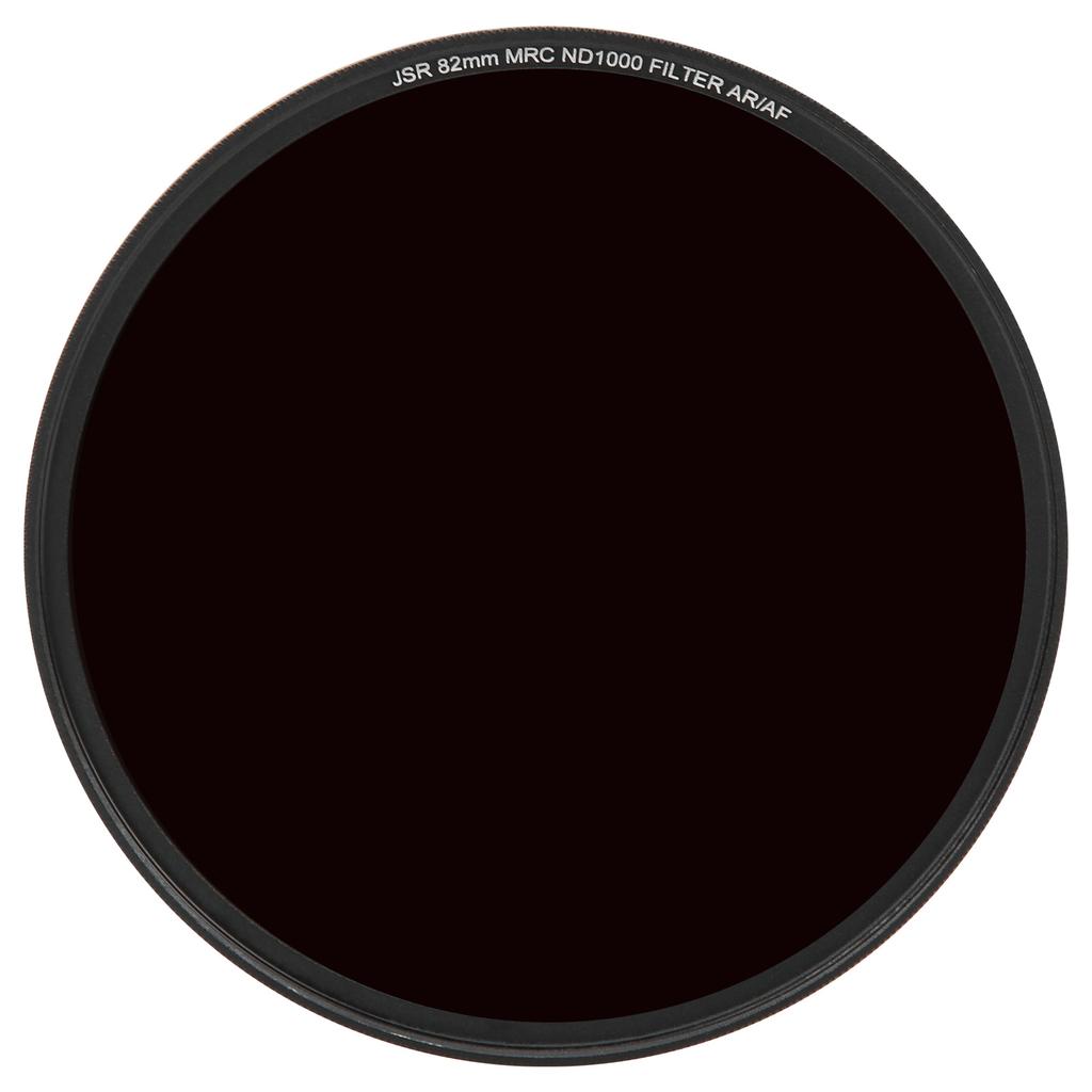 Junestar 82mm ND1000 Filter MultiLayer Coating Waterproof Neutral Density ND Ultrathin Filter for
