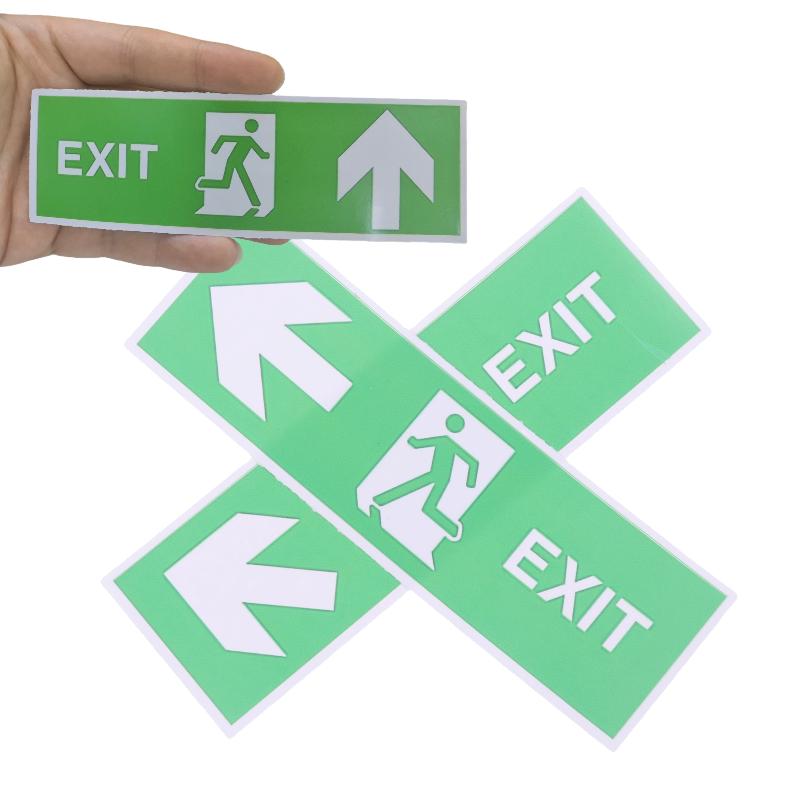 NEW 1/3Pcs Doors Stairs Home Garage Bumper Waterproof Warning Signage Design Safety Signage Car Parts