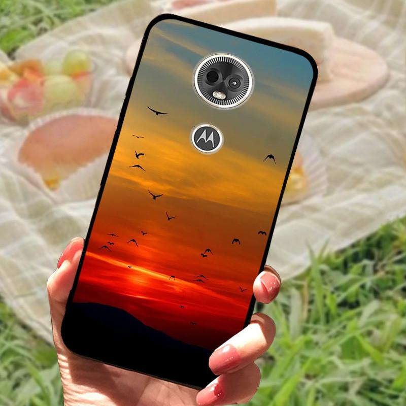 Для Moto E5 / E5 Play EU Чехол Силиконовый Мягкий Ударопрочный ТПУ Задняя Крышка для Motorola Moto E5Plus / E5 Plus Capa E5Play E 5 Мрамор