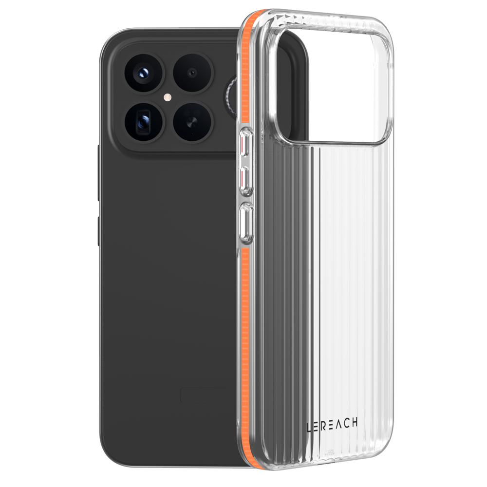 LR Чехол TOC ICICLE для Poco F8 Ultra / Pro, 3D-противоскользящие боковые грани, Матовая задняя крышка микроуровня, Защита для Poco F8 Pro