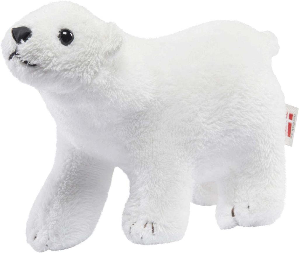 NORDISK Polar Bear Small Plush 10 X 15 Cm Japanese 149006 Toy, (Official Product)