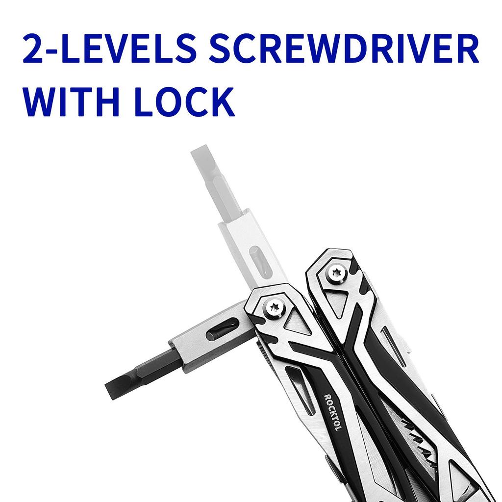 ROCKTOL Многофункциональные плоскогубцы, многофункциональные инструменты 21-в-1 из нержавеющей стали