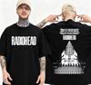2025 Футболка с принтом Radio Commanders Return To Europe Tour Мужская Модная Хлопковая Футболка Летняя Новинка Харадзюку Уличная Панк Мода