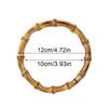 Классическая деревянная ручка для сумки натурального цвета, форма O/D, ручки для сумок-кошельков, ручки для сумок-тоут, сменные ремни для сумок, аксессуары для сумок DIY