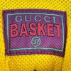 Безупречные высокие кроссовки GUCCI BASKET Винтажная обработка разноцветные 37 661310 Б/у
