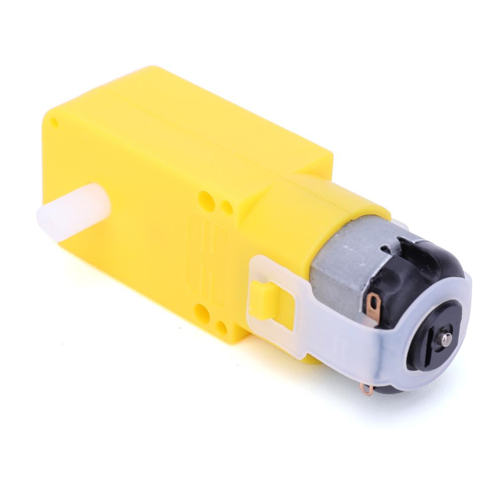 TT Motor Gearmotor DC 3-12V Smart Car Chassis Four Drive Car Motor Install EMC Electric Gear Motor for DIY Smart Car Robot