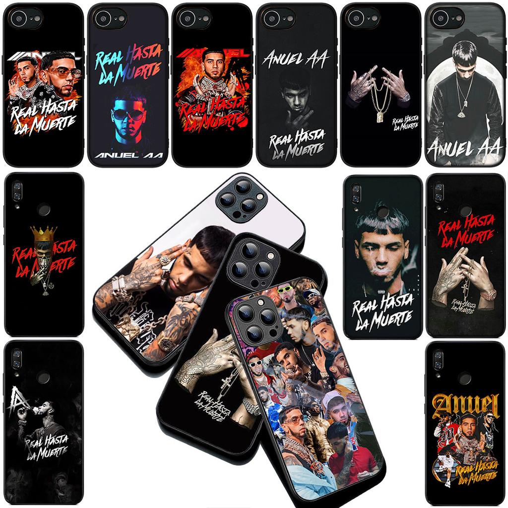 Горячий силиконовый чехол Anuel AA для Apple iPhone 16 14 15 Plus 11 Pro Max 16E ProMax + 15Plus 16+ 14+ Чехол для телефона