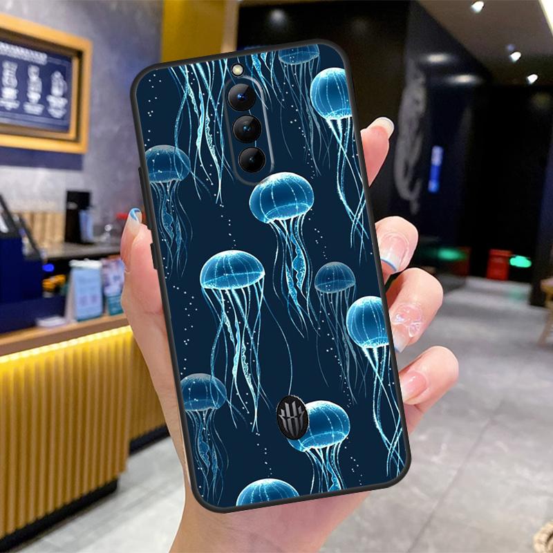 Волшебный чехол-медуза для Nubia Red Magic 8 9 10 Pro Plus 6 7 6S 7S Pro 6R 5G RedMagic 8S 9S Pro Plus Чехол